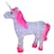 23" Lighted Commercial Grade Acrylic Unicorn Christmas Display Decoration